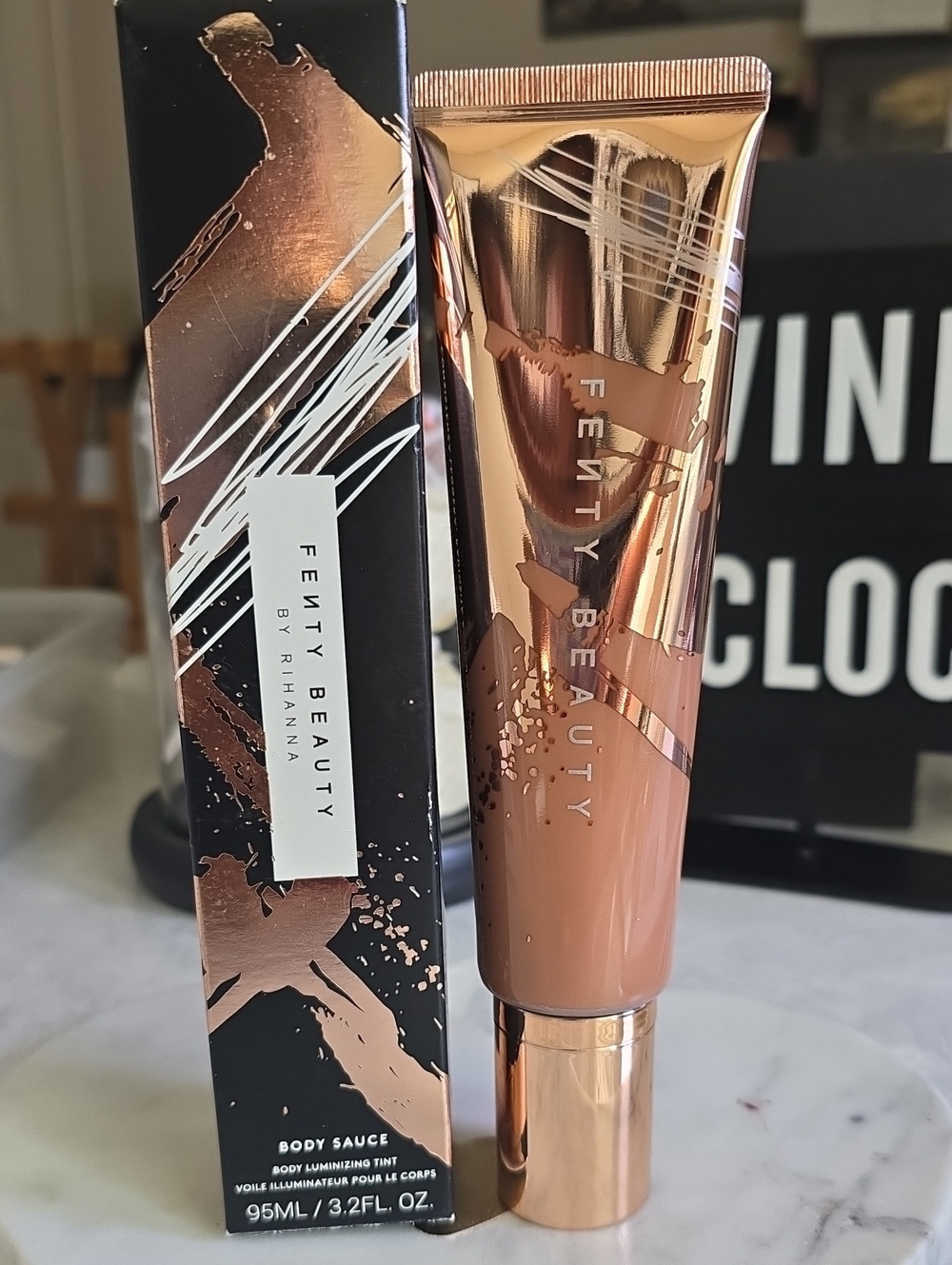 Fenty Beauty Luminous Body Tint — Rose Gold Bronze